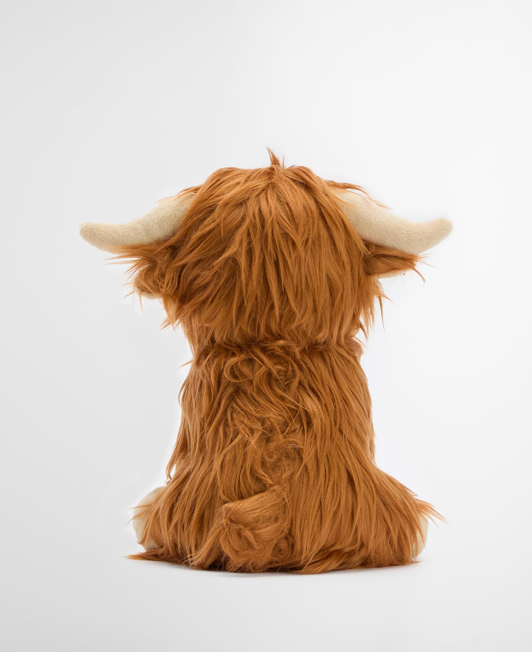 Barbour Highland Cow Dog Toy: Brown/Classic