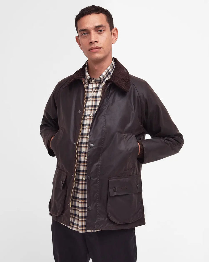 Barbour Bedale® Waxed Jacket: Rustic