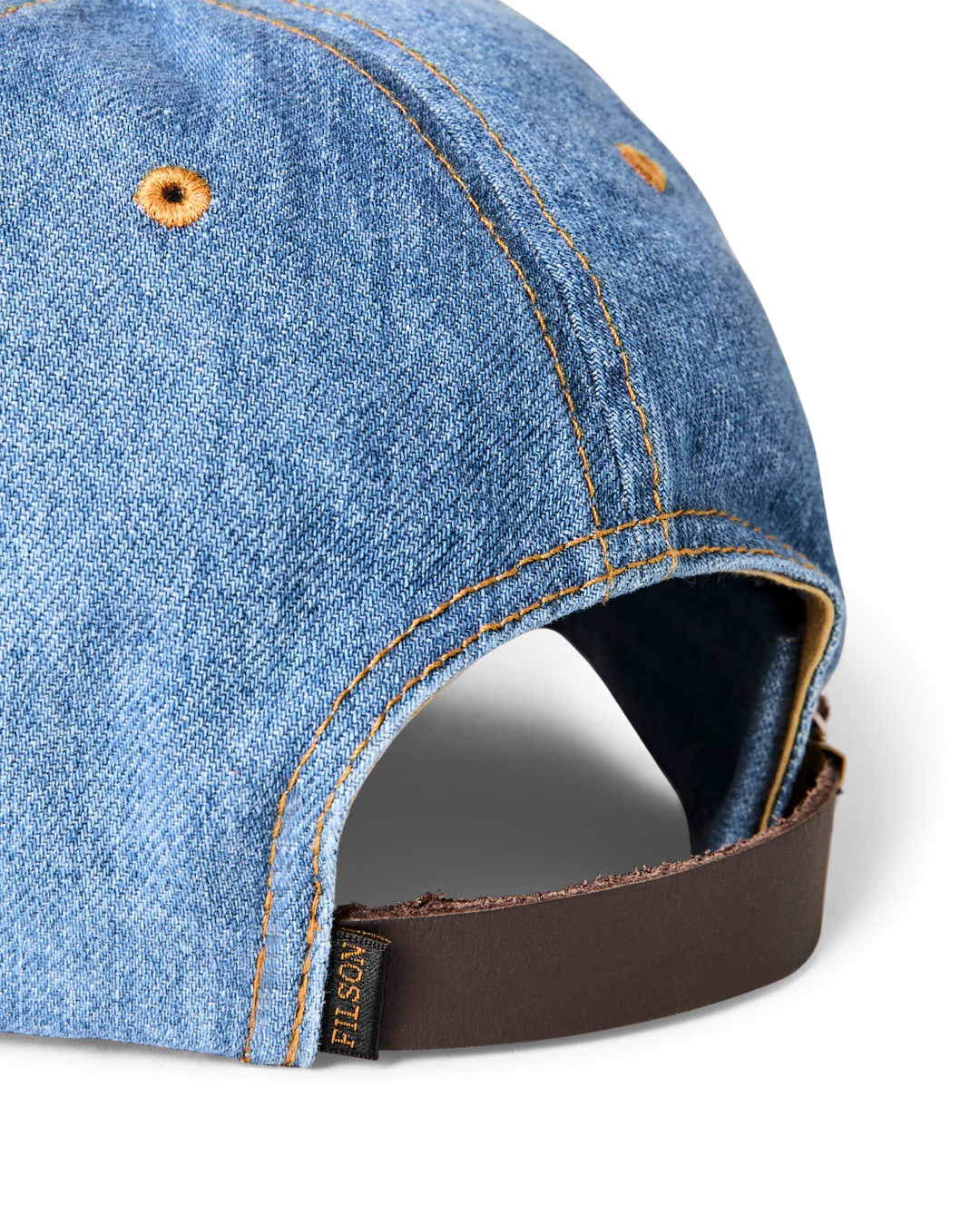 Filson 9.5oz. Denim Cap: Medium Indigo