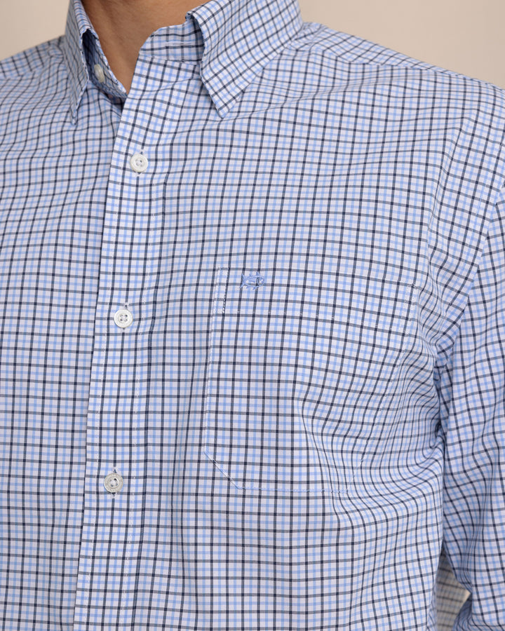Southern Tide Charleston Summerton Plaid Sportshirt: Ocean Channel
