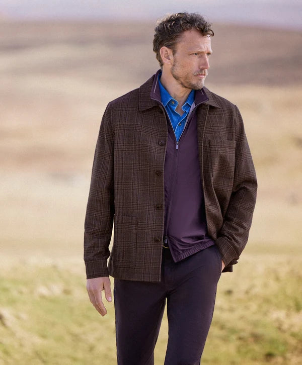 David Donahue The Spencer Chore Jacket: Brown