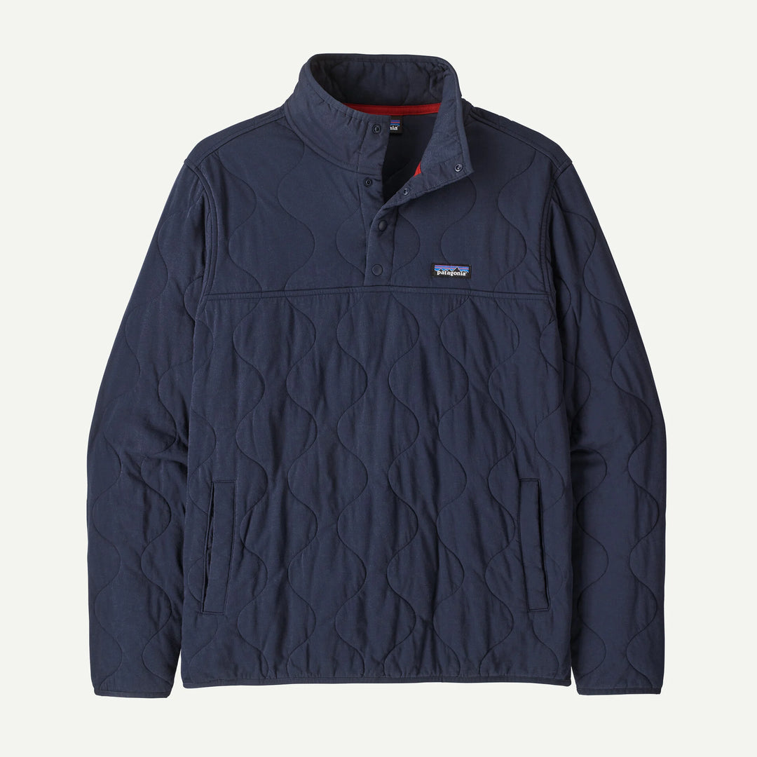 Patagonia Men's Daily Quilted Snap-T® Pullover: New Navy