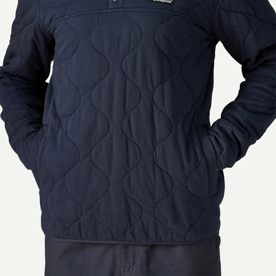 Patagonia Men's Daily Quilted Snap-T® Pullover: New Navy