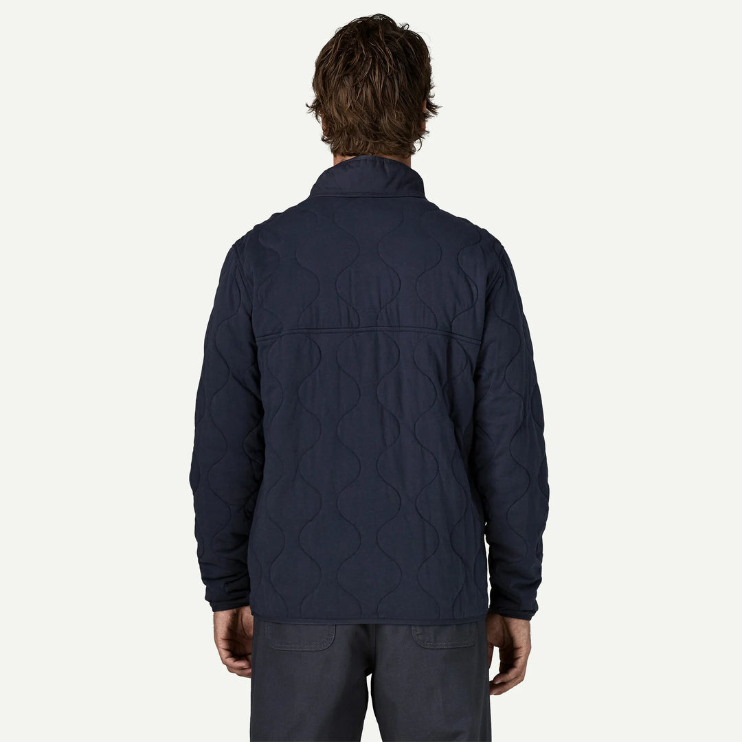 Patagonia Men's Daily Quilted Snap-T® Pullover: New Navy