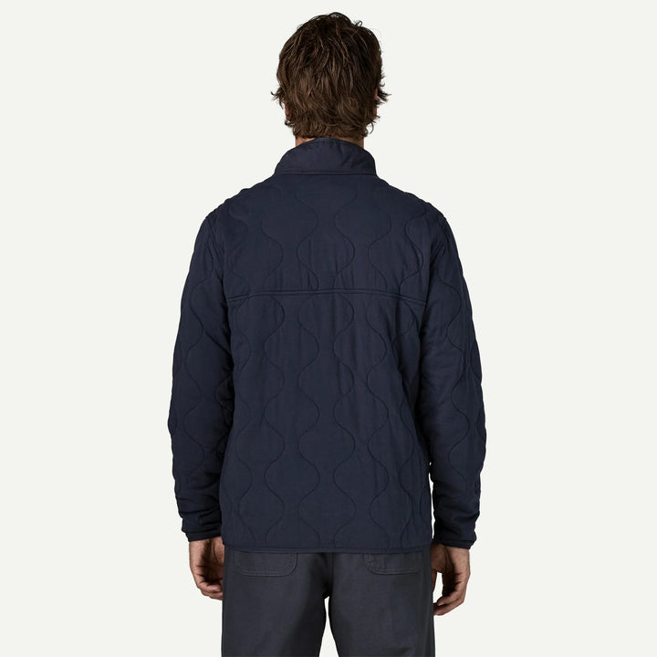 Patagonia Men's Daily Quilted Snap-T® Pullover: New Navy