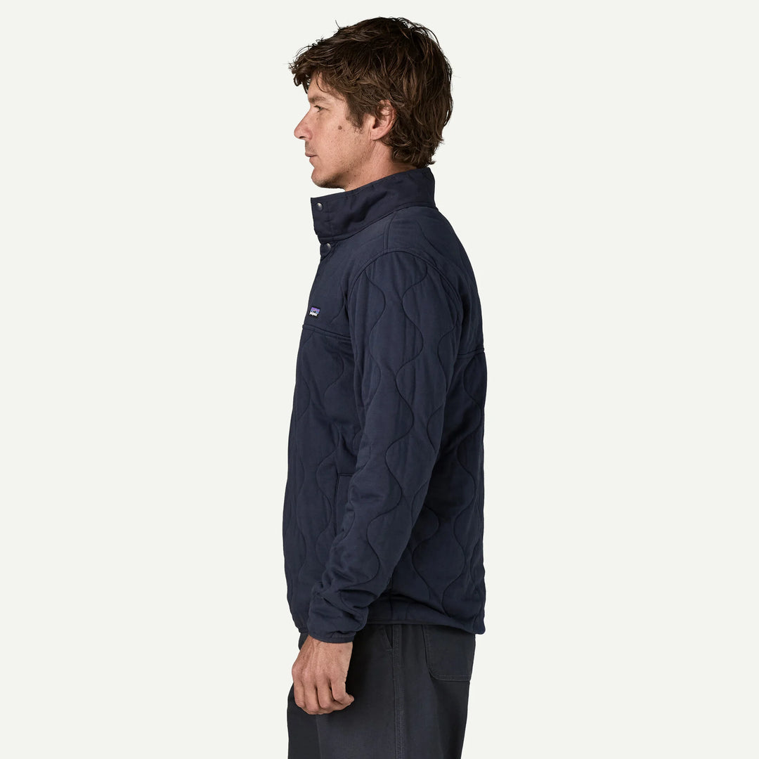 Patagonia Men's Daily Quilted Snap-T® Pullover: New Navy