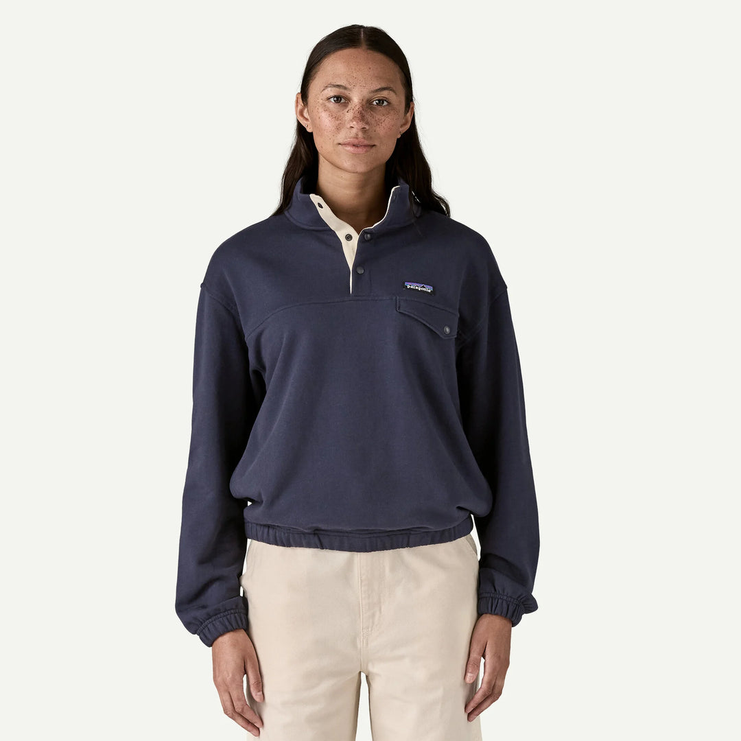 Patagonia Women's Daily Snap-T® Pullover: Sunken Blue