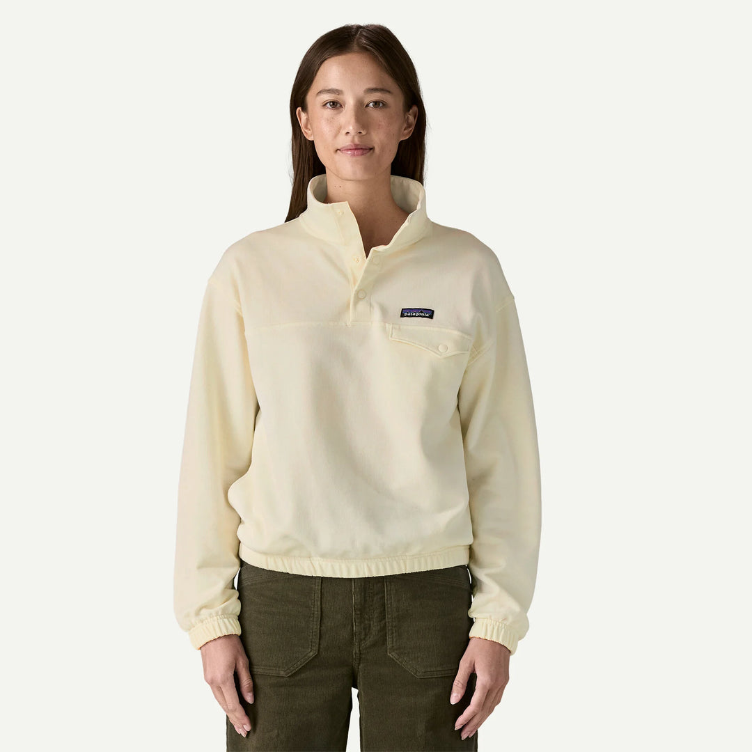 Patagonia Women's Daily Snap-T® Pullover: Wool White