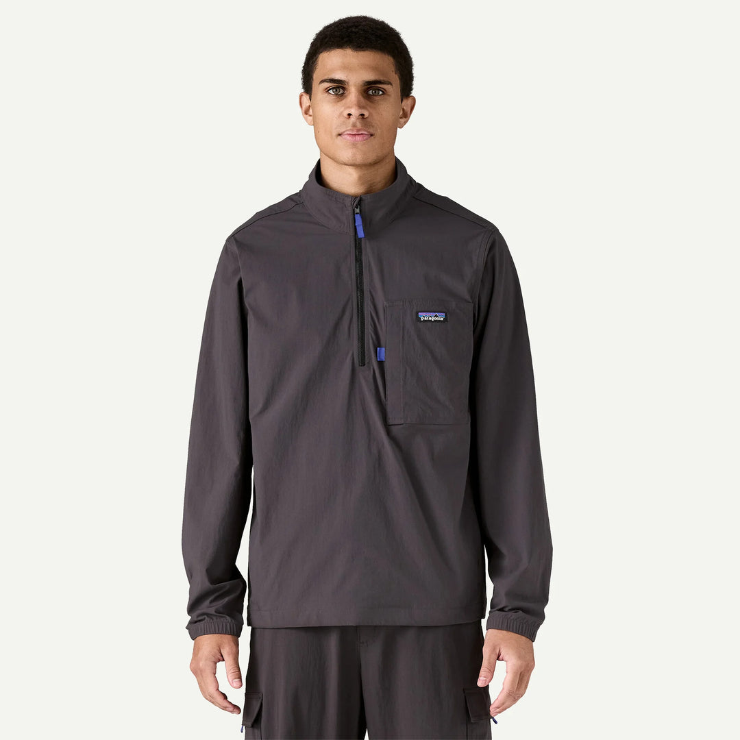 Patagonia Men's Outdoor Everyday Marsupial Pullover: Ink Black