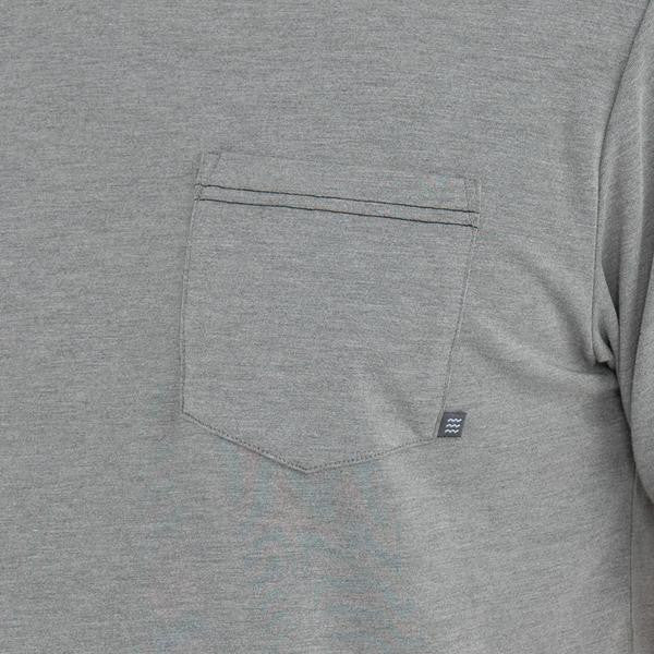 Free Fly Bamboo Flex Pocket Tee - Heather Graphite