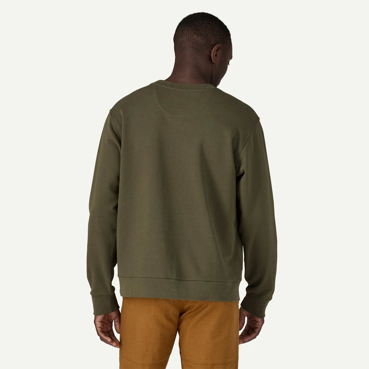 Patagonia Daily Crewneck Sweatshirt: Basin Green