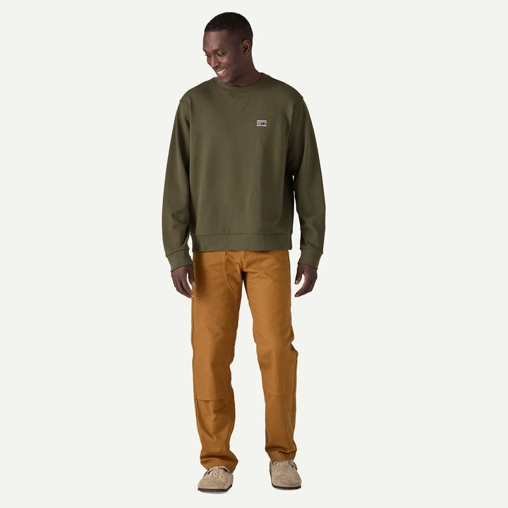 Patagonia Daily Crewneck Sweatshirt: Basin Green
