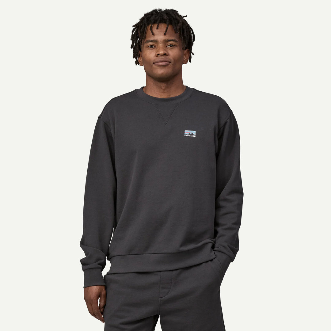Patagonia Daily Crewneck Sweatshirt: Ink Black