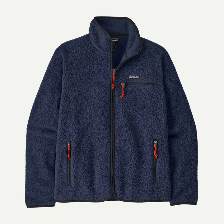 Patagonia Men's Retro Pile Fleece Jacket: New Navy