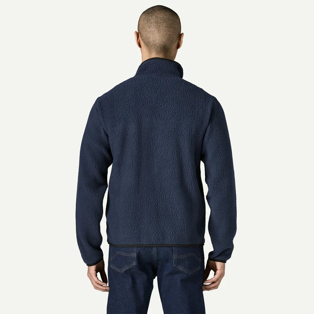 Patagonia Men's Retro Pile Fleece Jacket: New Navy