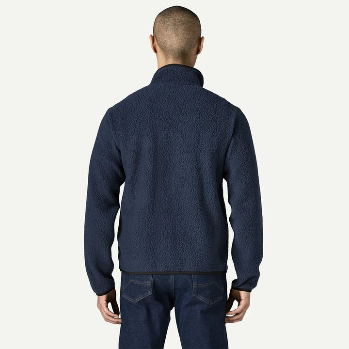 Patagonia Men's Retro Pile Fleece Jacket: New Navy