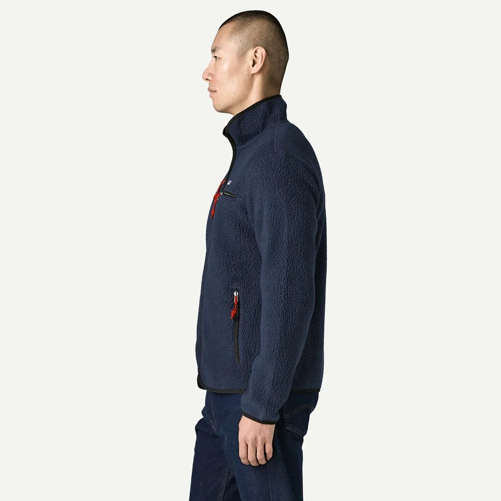 Patagonia Men's Retro Pile Fleece Jacket: New Navy