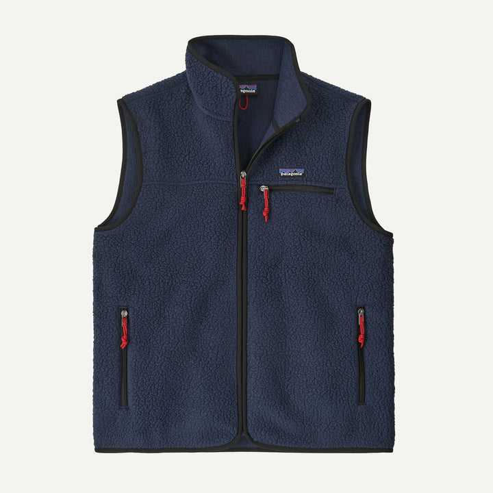 Patagonia Men's Retro Pile Fleece Vest: New Navy
