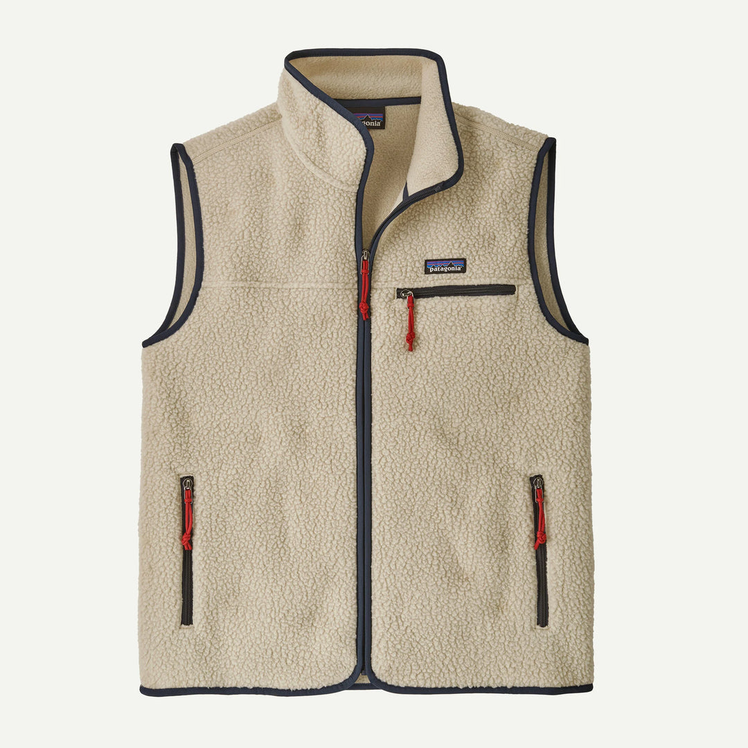 Patagonia Men's Retro Pile Fleece Vest: Pelican