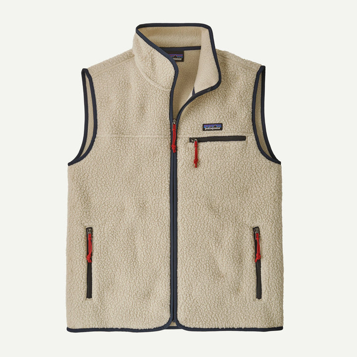 Patagonia Men's Retro Pile Fleece Vest: Pelican