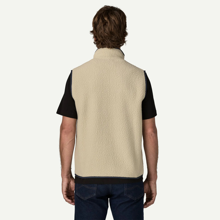 Patagonia Men's Retro Pile Fleece Vest: Pelican