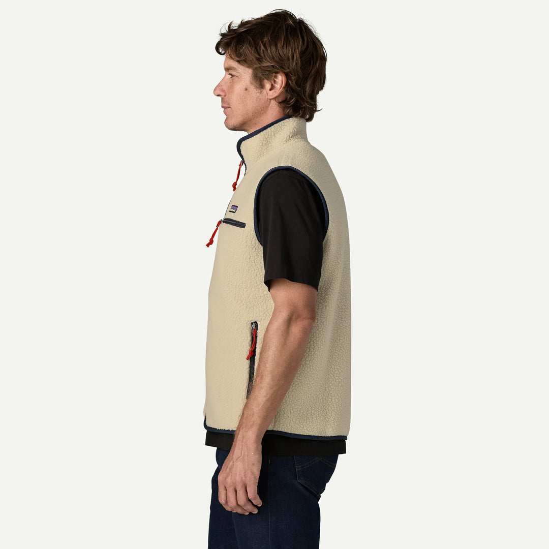 Patagonia Men's Retro Pile Fleece Vest: Pelican