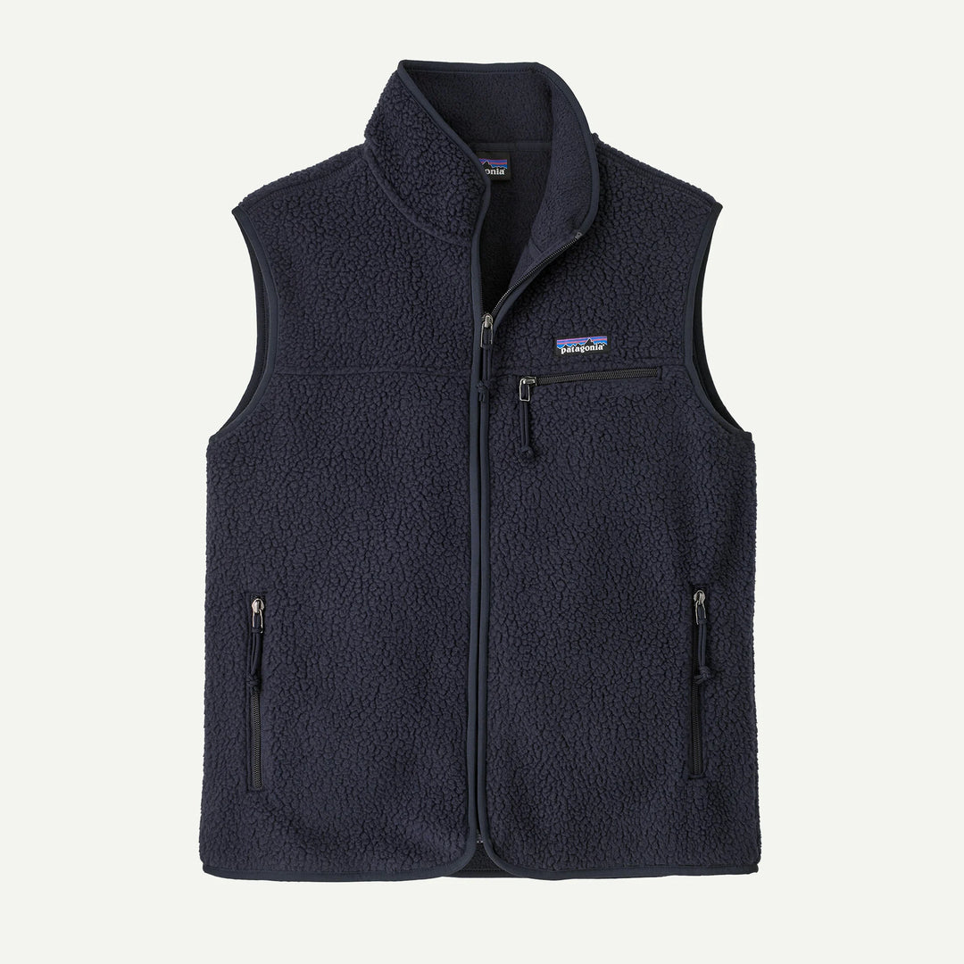 Patagonia Women's Retro Pile Fleece Vest: Sunken Blue