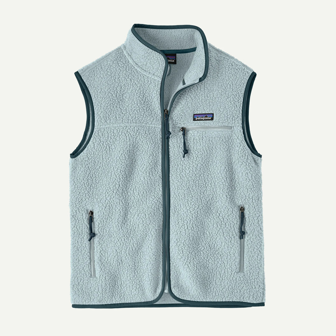 Patagonia Women's Retro Pile Fleece Vest: Virtually Blue