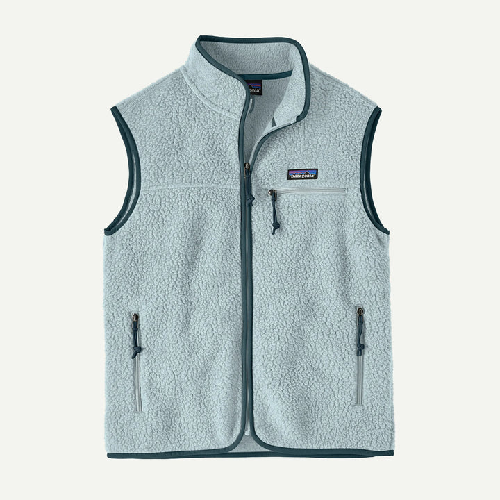 Patagonia Women's Retro Pile Fleece Vest: Virtually Blue
