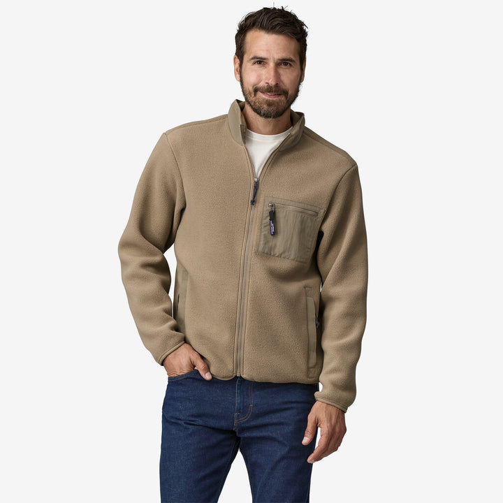 Patagonia Men's Synchilla® Fleece Jacket: Seabird Grey