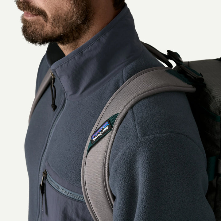 Patagonia Men's Synchilla® Fleece Jacket: Smolder Blue w/ Smolder Blue