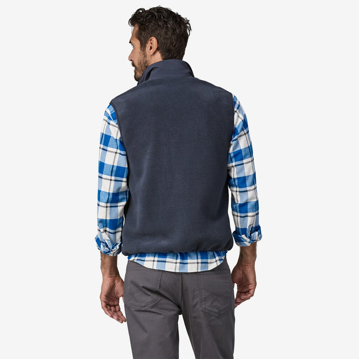 Patagonia Men's Synchilla® Fleece Vest: Smolder Blue