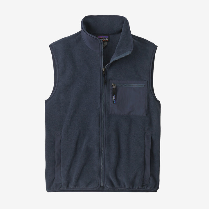 Patagonia Men's Synchilla® Fleece Vest: Smolder Blue