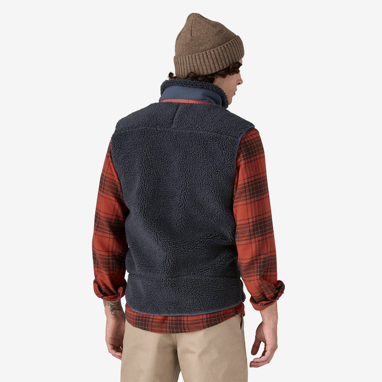 Patagonia Men's Classic Retro-X® Fleece Vest: Smolder Blue