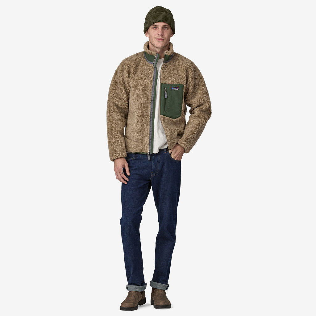 Patagonia Men's Classic Retro-X® Fleece Jacket: Seabird Grey