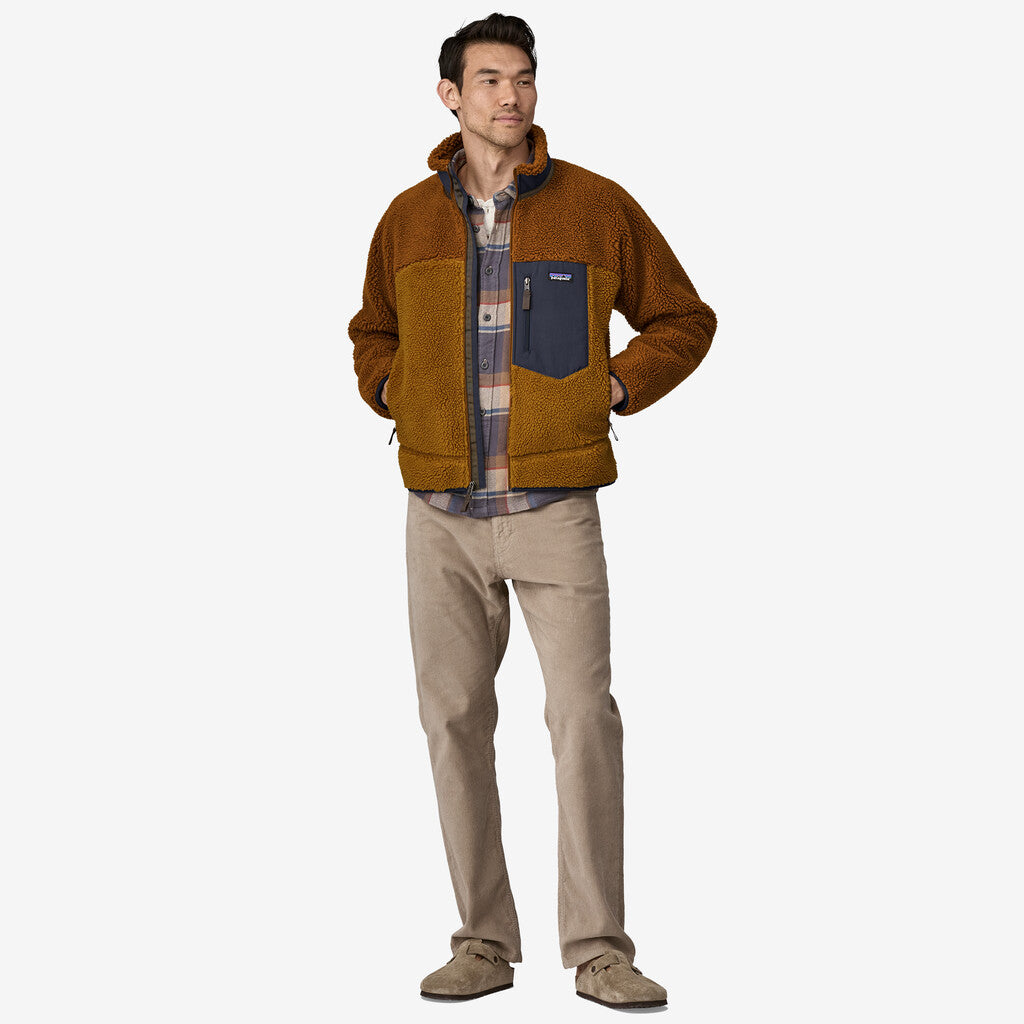 Patagonia Men's Classic Retro-X® Fleece Jacket: Shelter Brown