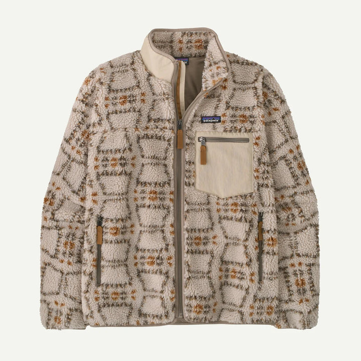 Patagonia Men's Classic Retro-X® Fleece Jacket: Snowshoe Hare - Natural