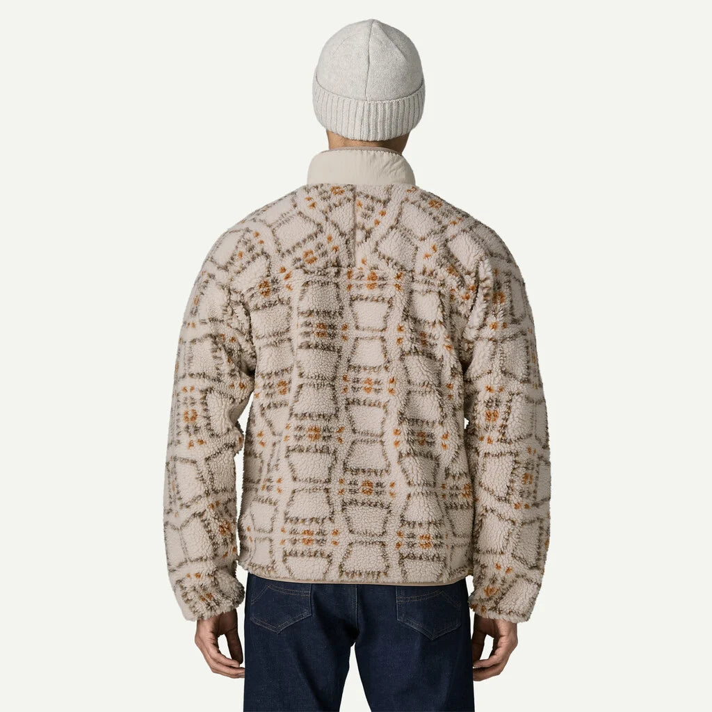 Patagonia Men's Classic Retro-X® Fleece Jacket: Snowshoe Hare - Natural
