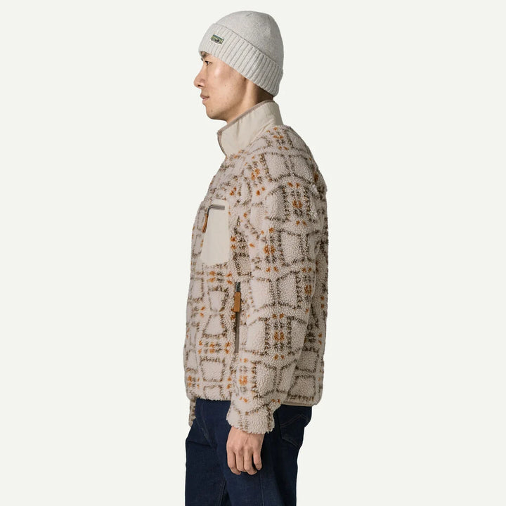Patagonia Men's Classic Retro-X® Fleece Jacket: Snowshoe Hare - Natural