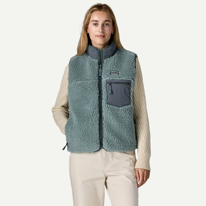Patagonia Women's Classic Retro-X® Fleece Vest: Blue Sage
