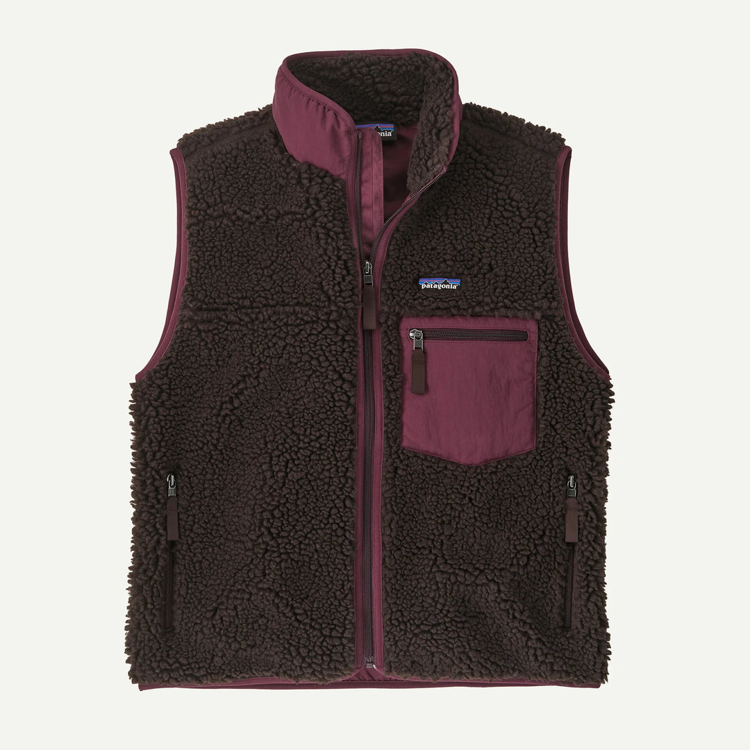 Patagonia Women's Classic Retro-X® Fleece Vest: Den Brown