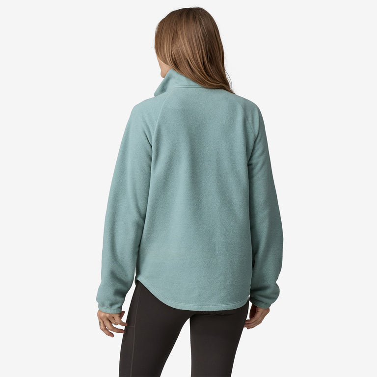 Patagonia Women's Classic Microdini Fleece Jacket: Thermal Blue