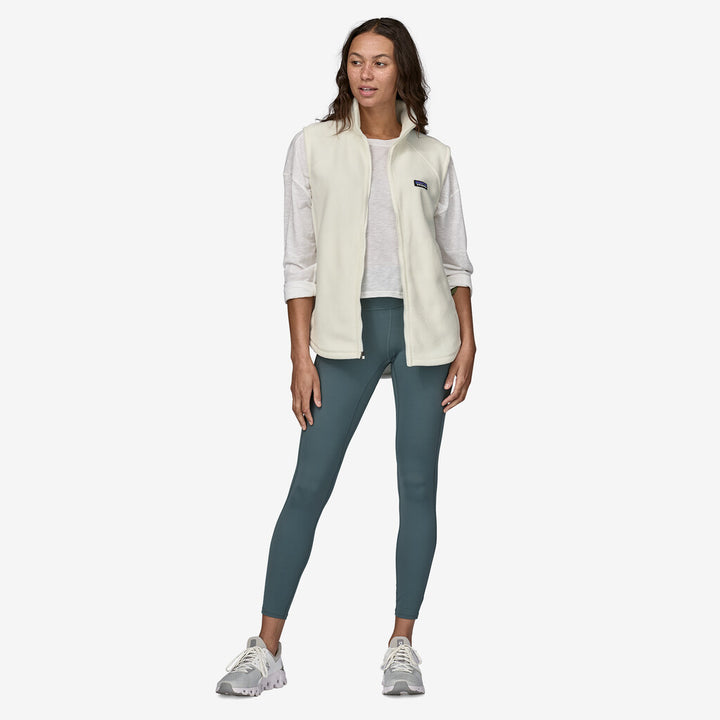 Patagonia Women's Classic Microdini Fleece Vest: Birch White