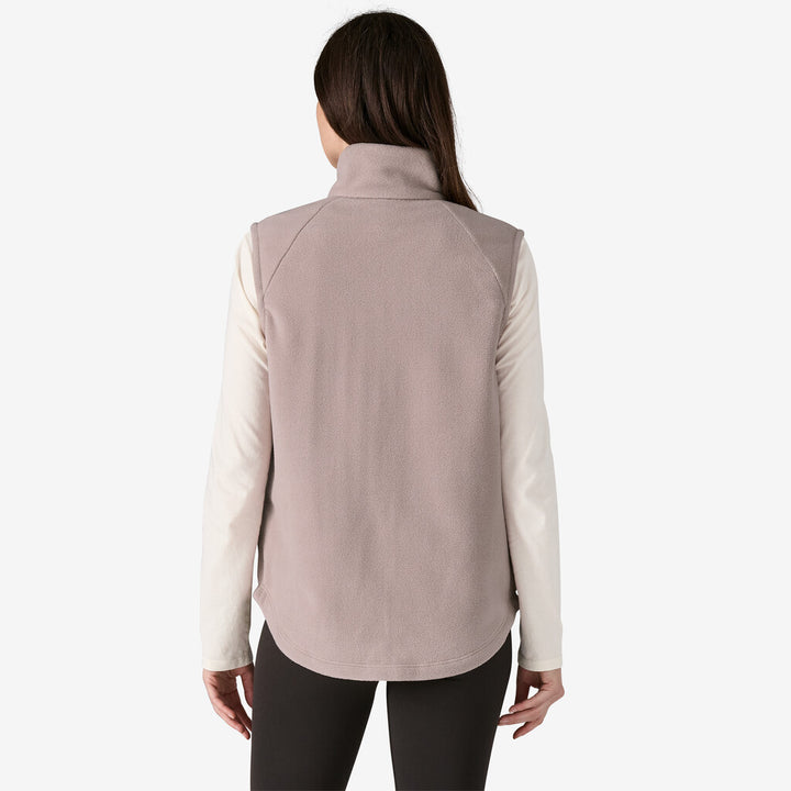 Patagonia Women's Classic Microdini Fleece Vest: Stingray Mauve