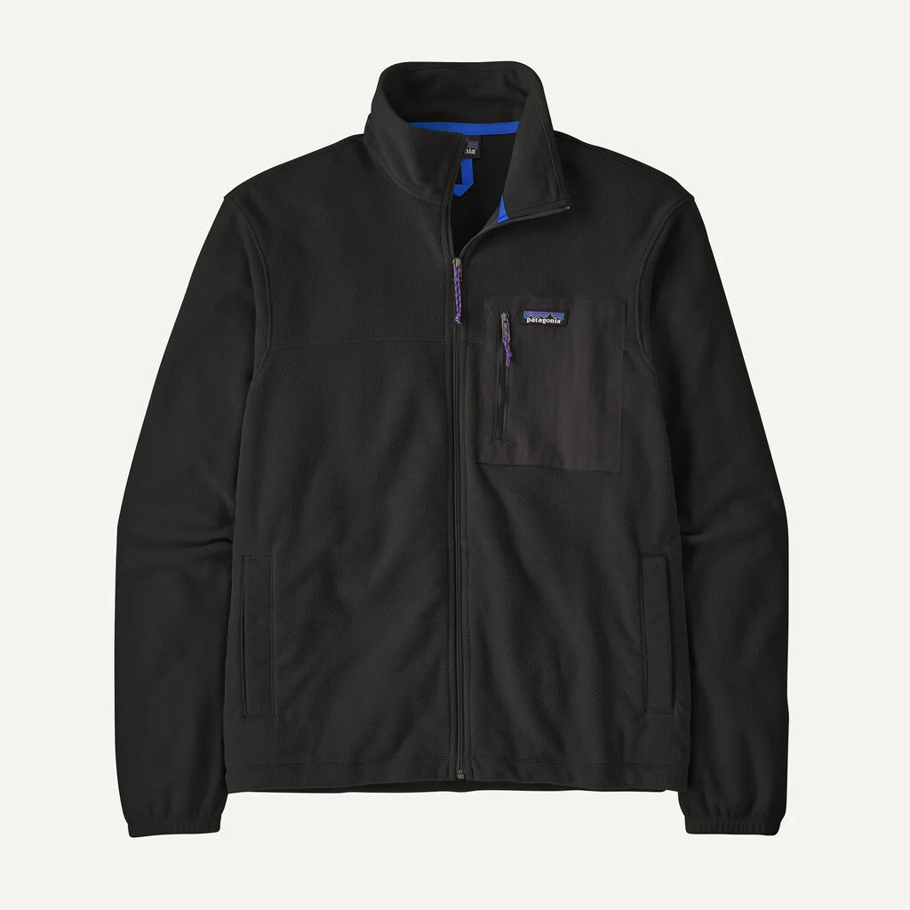 Patagonia Men's Micro D® Fleece Patch Pocket Jacket: Black