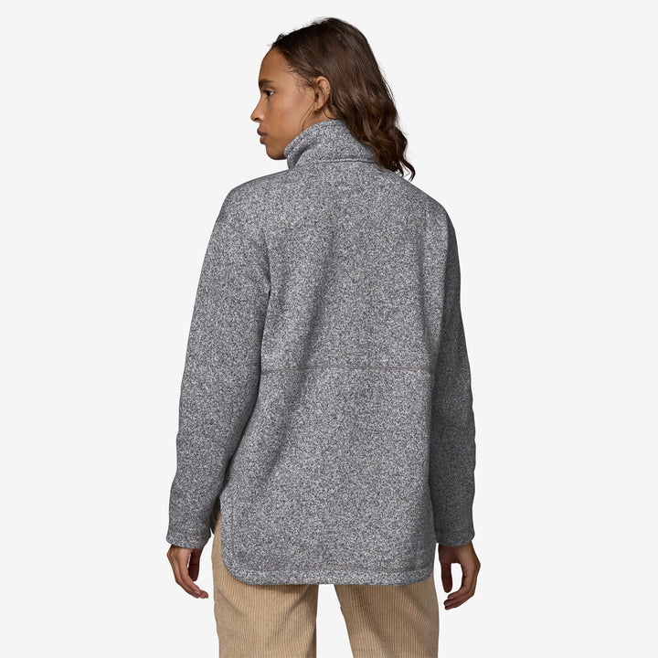 Patagonia Women's Better Sweater® Oversized Fleece Pullover: Birch White