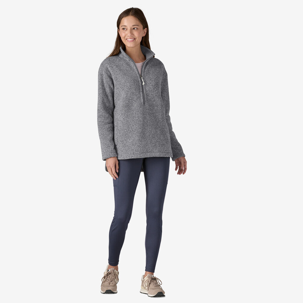 Patagonia Women's Better Sweater® Oversized Fleece Pullover: Birch White