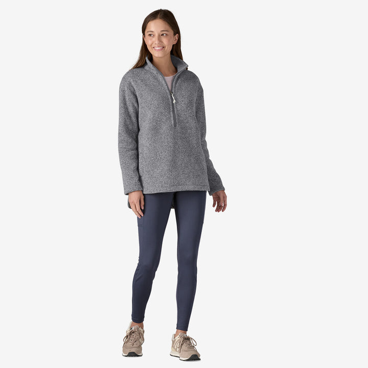 Patagonia Women's Better Sweater® Oversized Fleece Pullover: Birch White