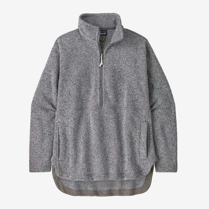 Patagonia Women's Better Sweater® Oversized Fleece Pullover: Birch White