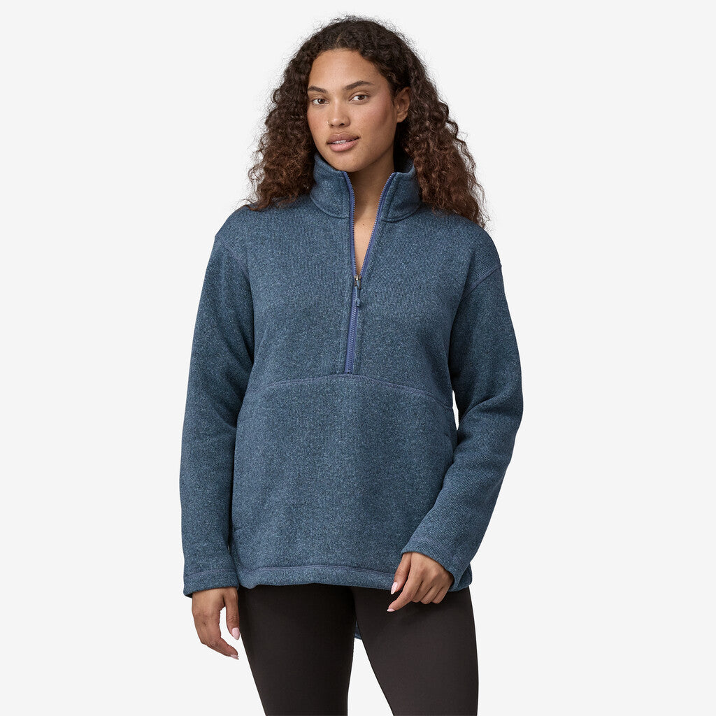 Patagonia Women's Better Sweater® Oversized Fleece Pullover: Utility Blue
